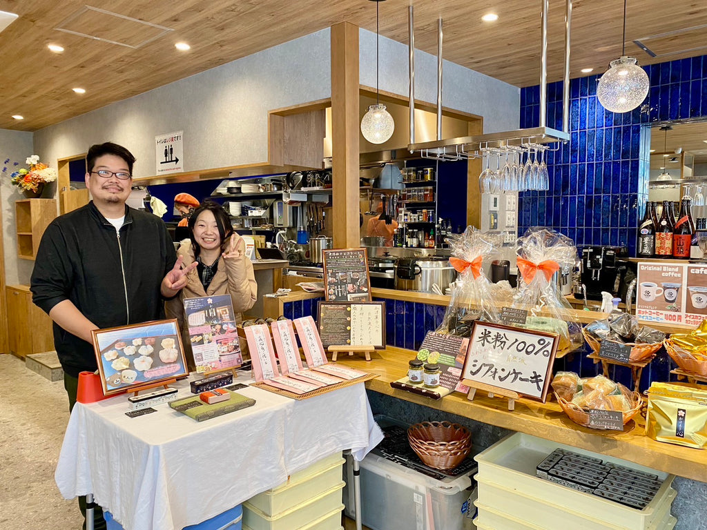 第七回ゆらり円日 和洋菓子心の店主と妻 写真