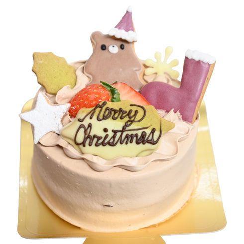 生チョコクリスマスの4号サイズ