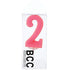 数字ろうそく「2」