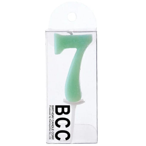 数字ろうそく「7」