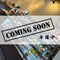 coming soon。画像準備中であることを表す画像です。店内の写真の上に文字で表現しています。