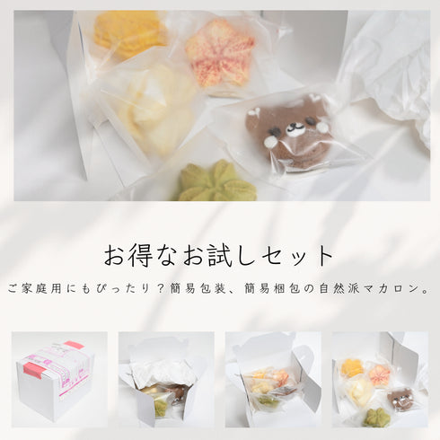 自然派マカロン♪お試しBOX【全国配送対応】